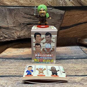 Tiger Jeet Singh CharaPro Mini Big Head Action Figure Pro Kaku Heroes NJPW AJPW